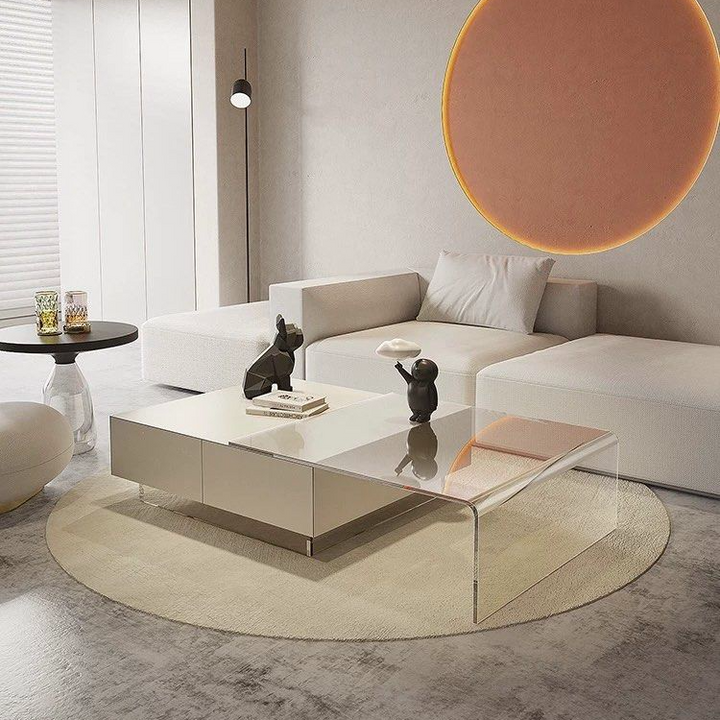 BRYCE Modern Acrylic Coffee Table