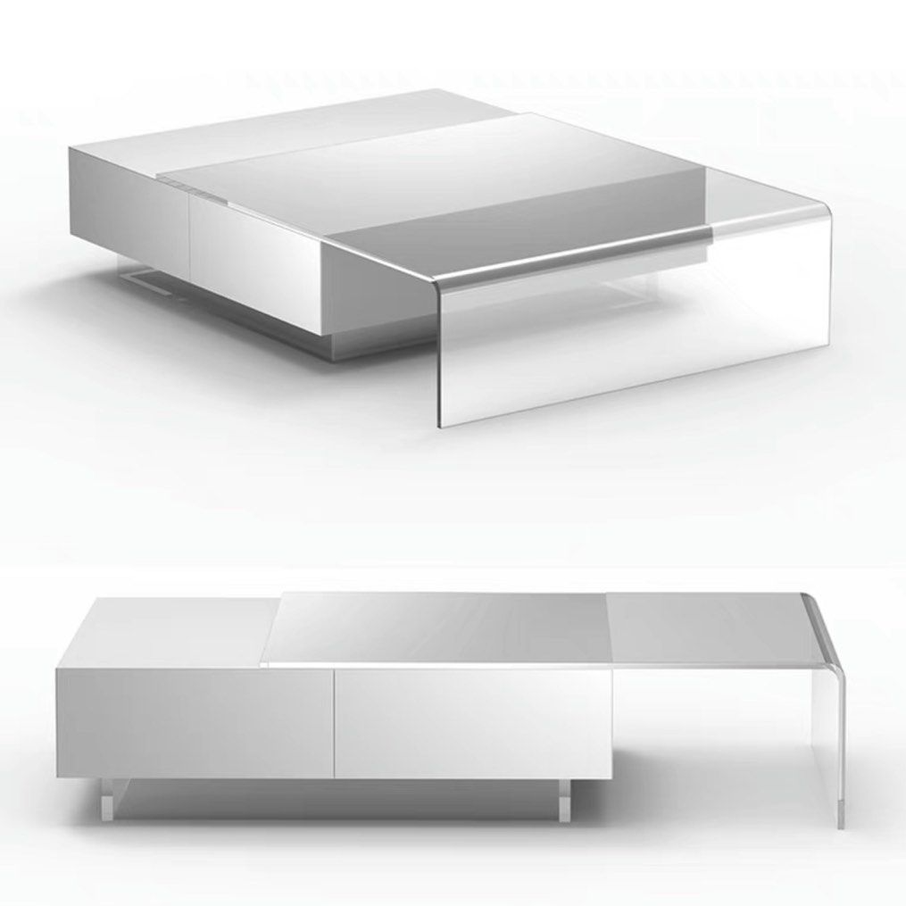 BRYCE Modern Acrylic Coffee Table