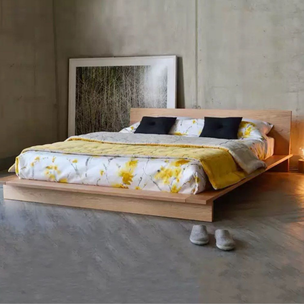 VELTH Rustic Solid Wood Bedframe