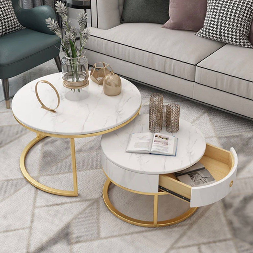 VELVETTE Two Piece Nesting Tables