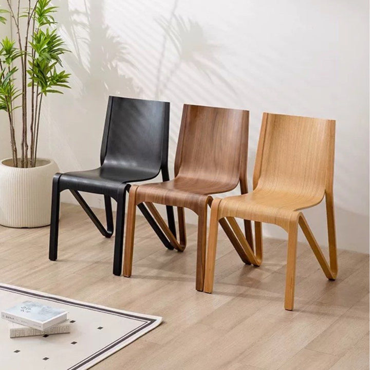 ATTUMA Japandi Solid Wood Dining Chair
