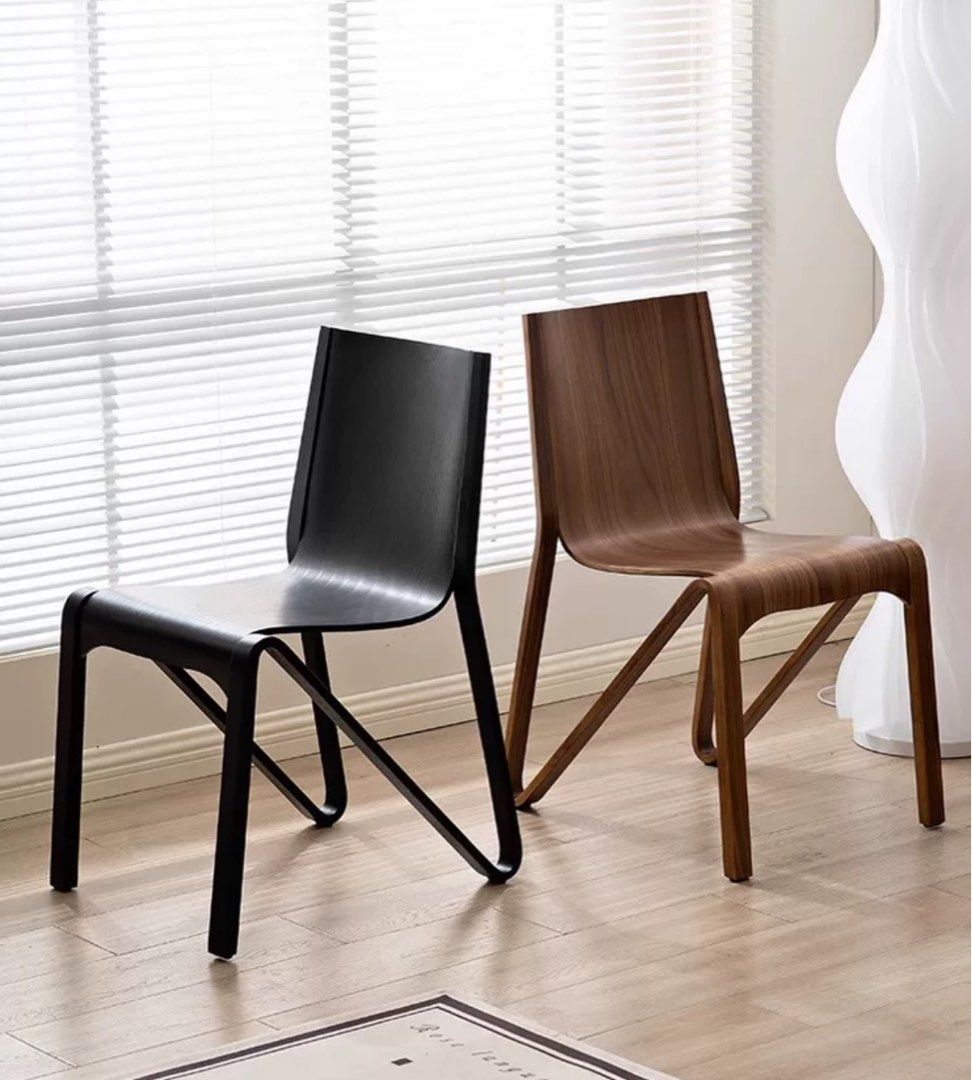 ATTUMA Japandi Solid Wood Dining Chair