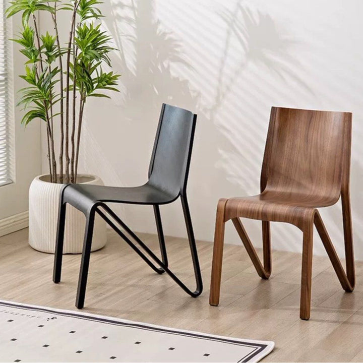 ATTUMA Japandi Solid Wood Dining Chair