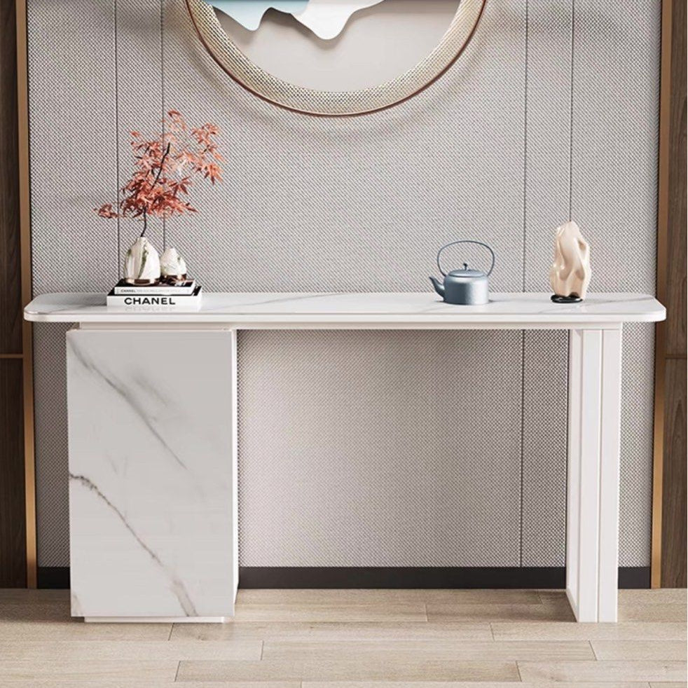 CORDELIA Modern Sintered Stone Storage Console Table