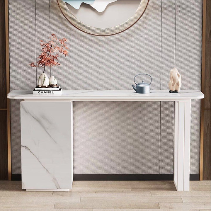 CORDELIA Modern Sintered Stone Storage Console Table