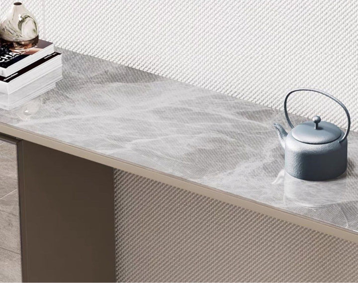 CORDELIA Modern Sintered Stone Storage Console Table
