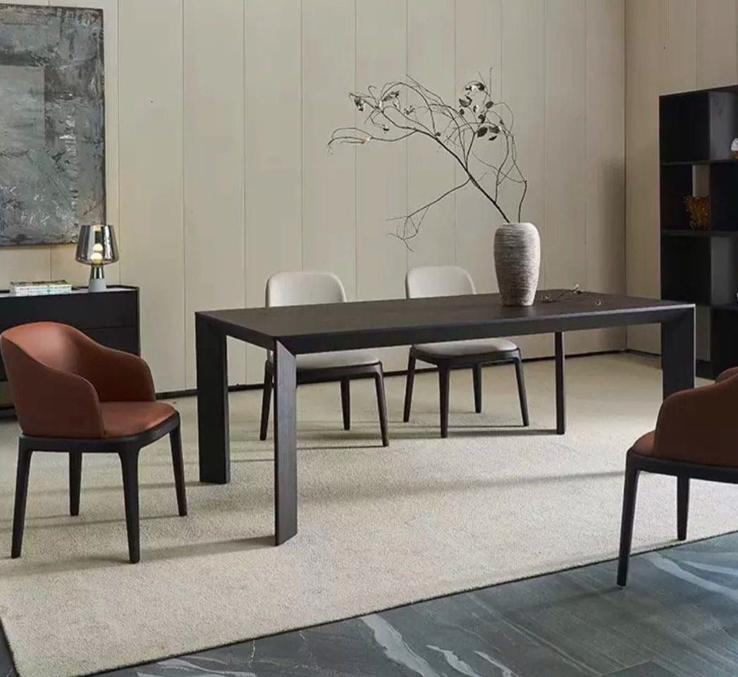 BROOK Solid Wood Dining Table