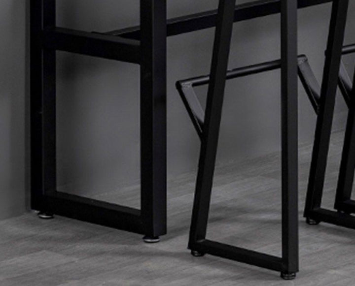 DAUSON Industrial Solid Wood Bar Table