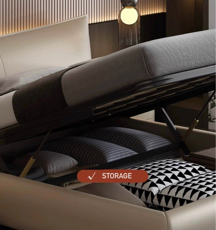 VETOR Modern Leather Bedframe