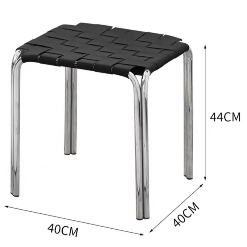 CHANE Modern Leather Stool