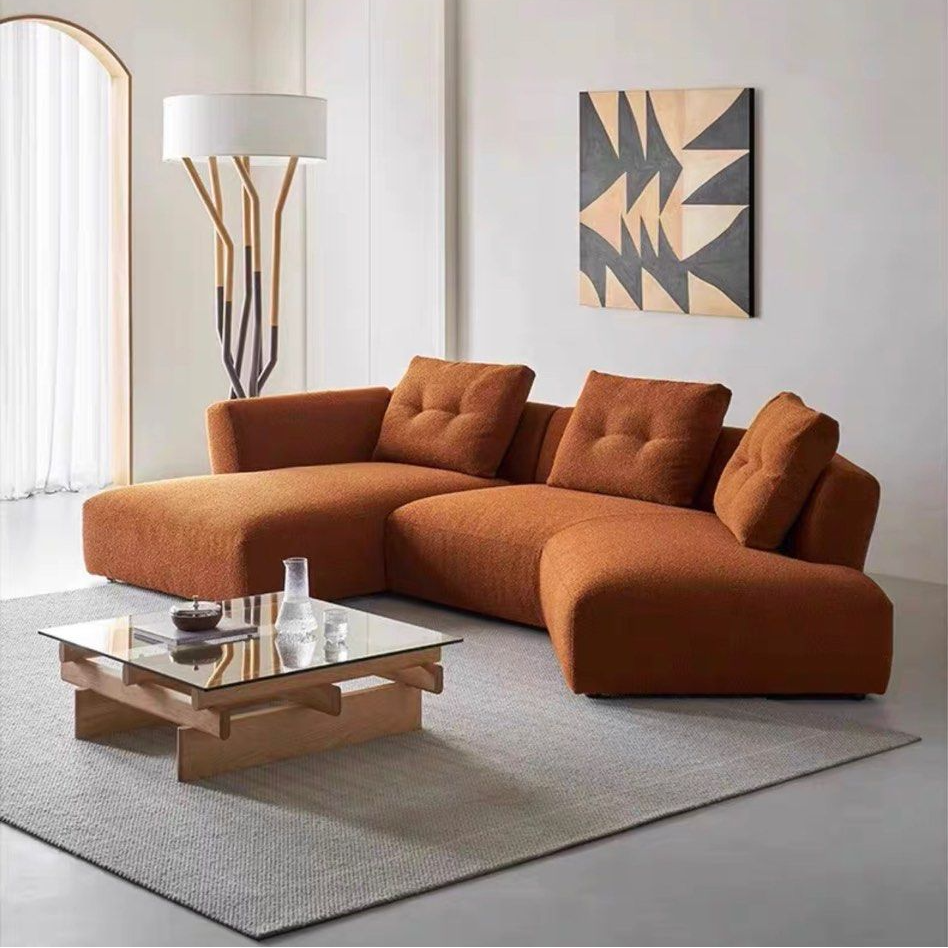 TREVORA Modern Boucle Sofa