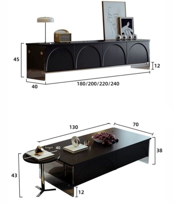 DEREN Modern Tv Console
