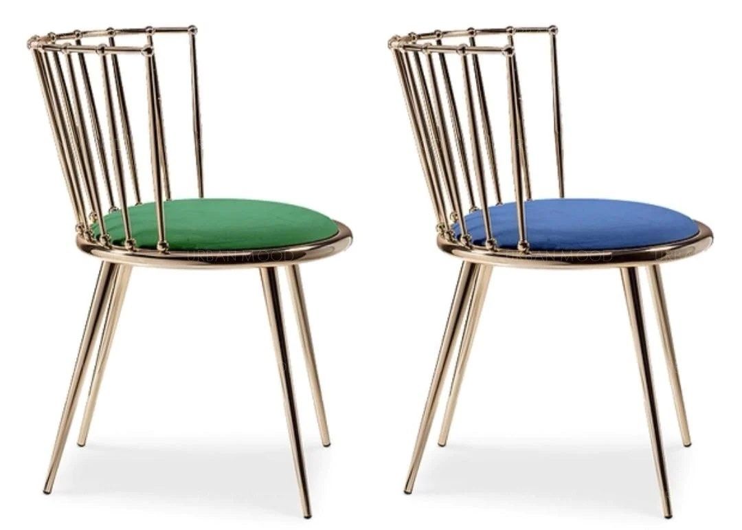 BRADLEY Gold Frame Dining Chair