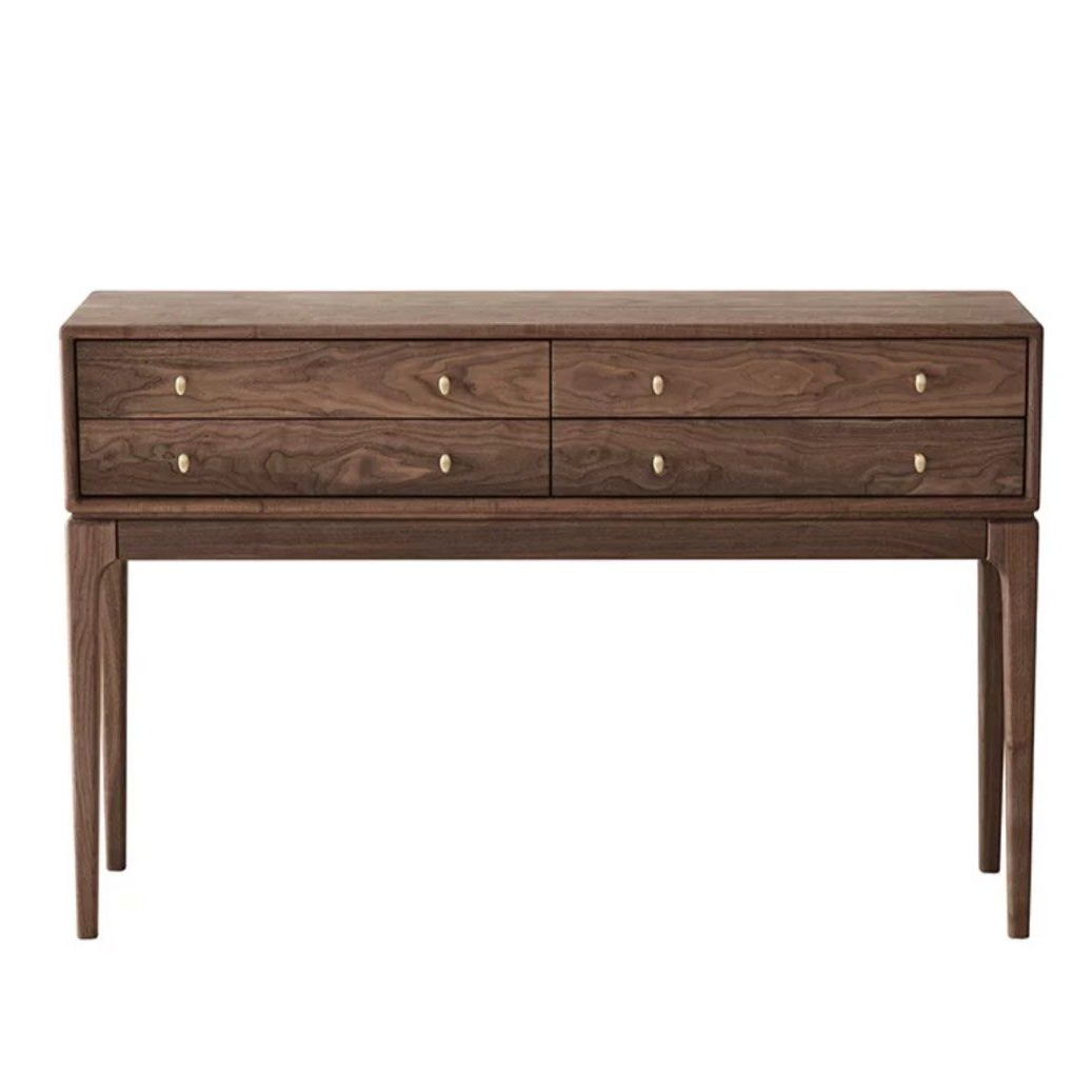CAIA Mid Century Solid Wood Console Table