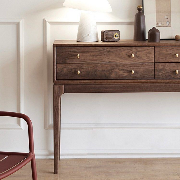 CAIA Mid Century Solid Wood Console Table