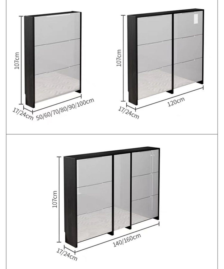 VOLEA Modern Slim Shoe Cabinet