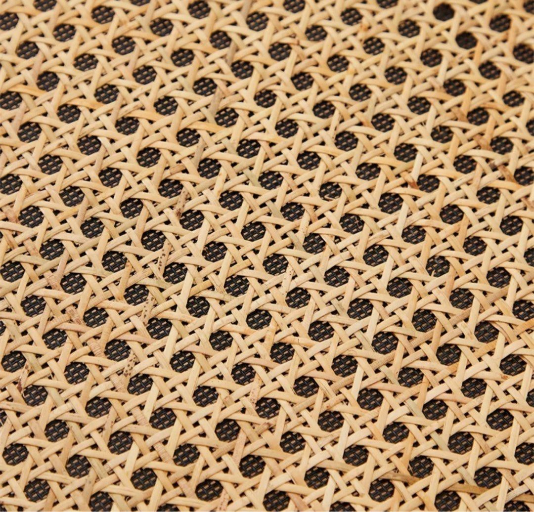 VERDIN Rustic Rattan Dining Chair