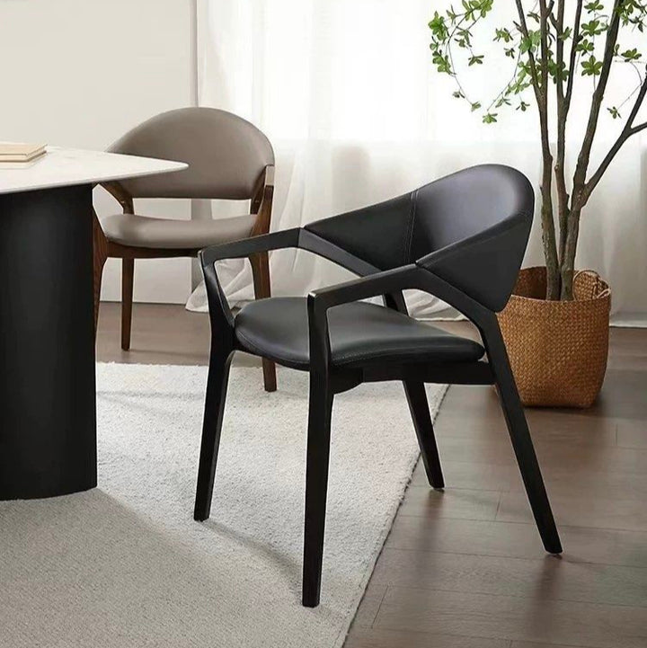 CINDY Modern Leather Dining Chair
