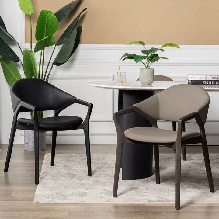 CINDY Modern Leather Dining Chair