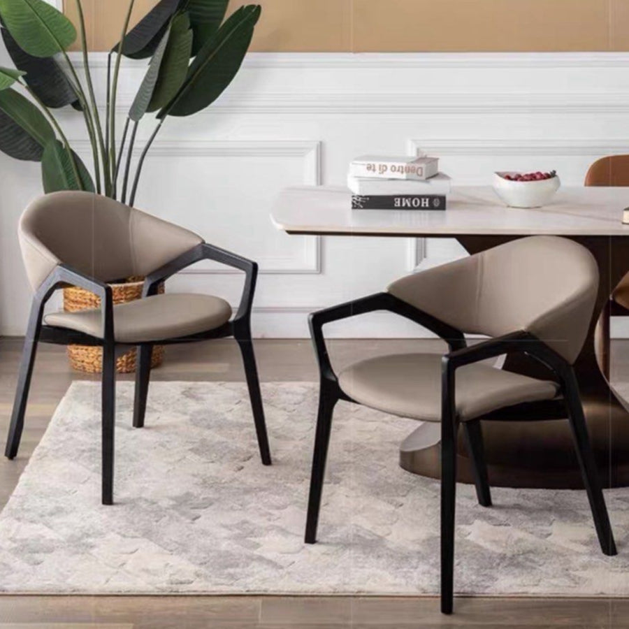 CINDY Modern Leather Dining Chair