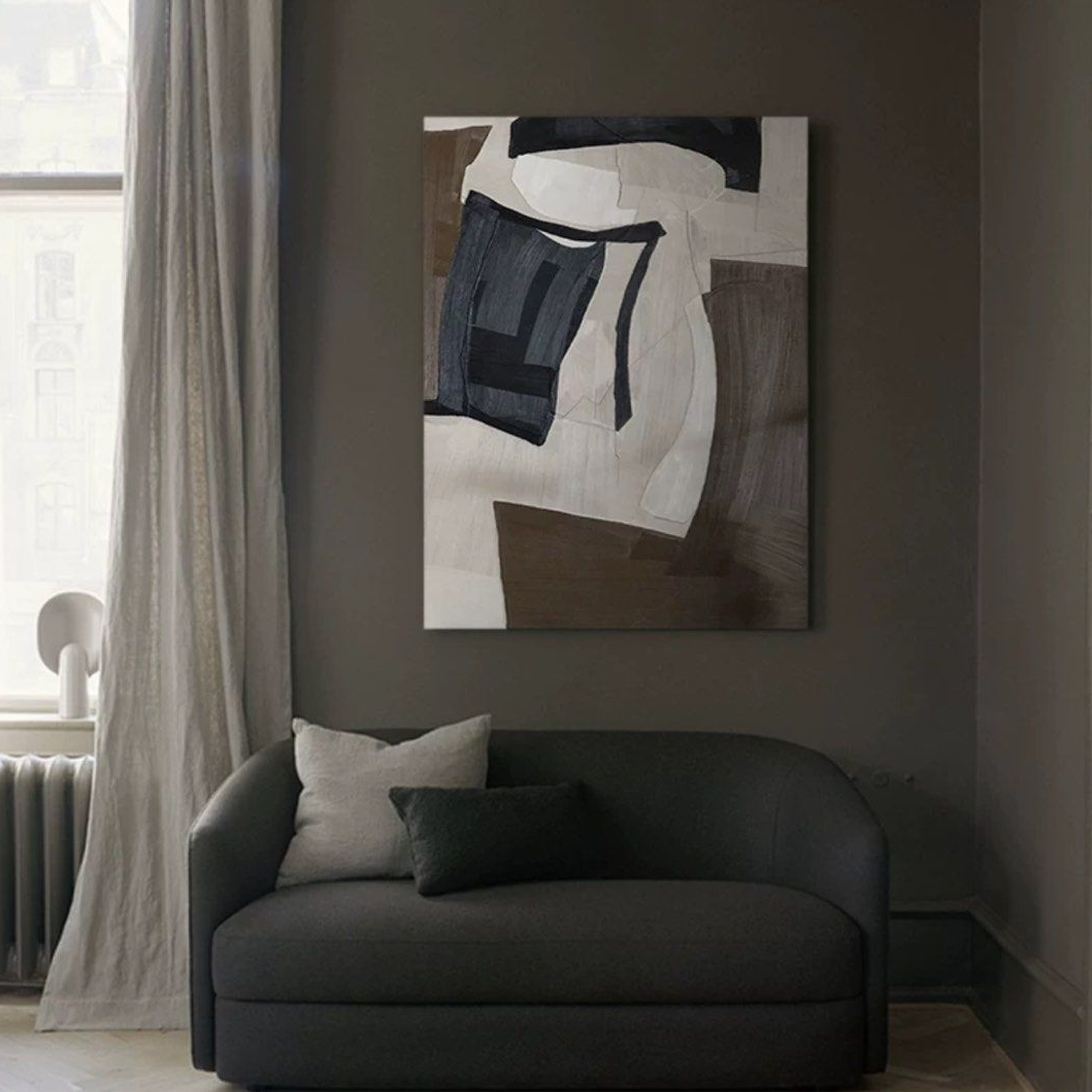 WAYN Modern Hand Painted Oil Painting