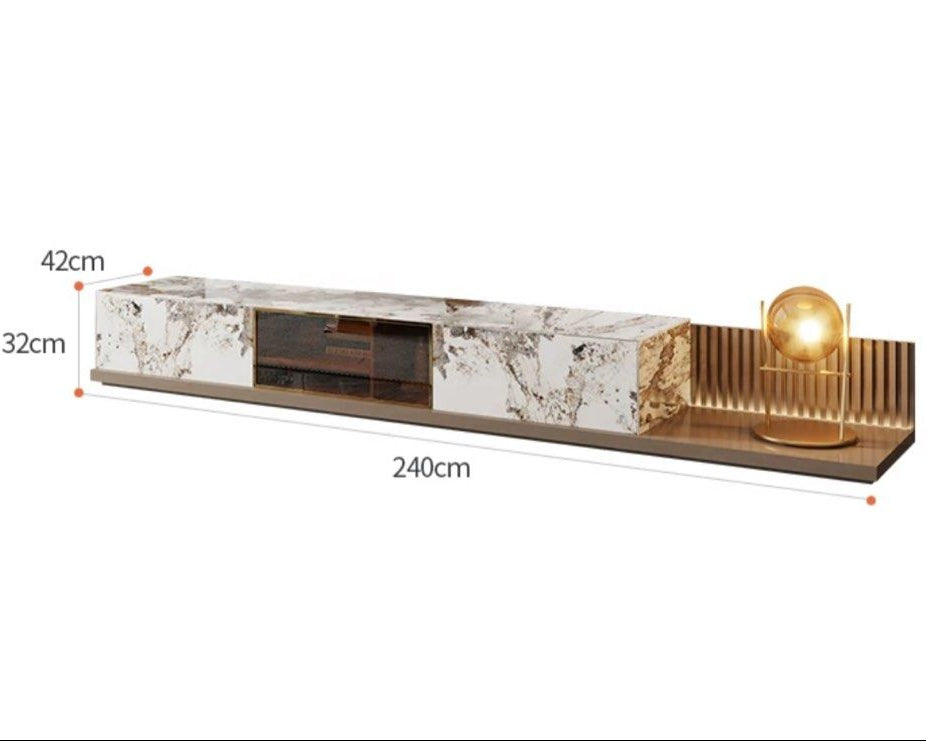 CASEY Modern Sintered Stone Coffee Table