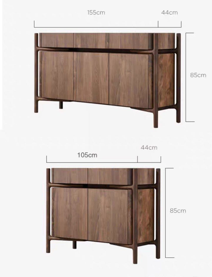 CIELO Japandi Solid Wood Sideboard