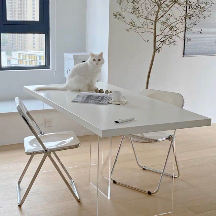 SMITH Minimalist Wood Dining Table