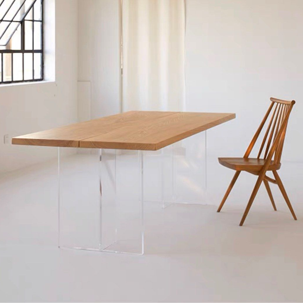 SMITH Minimalist Wood Dining Table