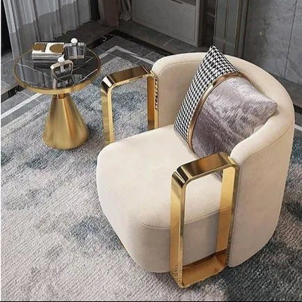 CHARLOTTE Modern Swivel Lounge Chair Armchair