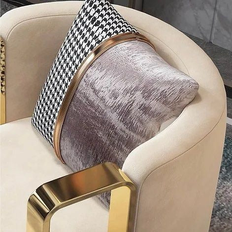 CHARLOTTE Modern Swivel Lounge Chair Armchair