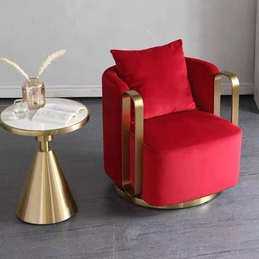 CHARLOTTE Modern Swivel Lounge Chair Armchair