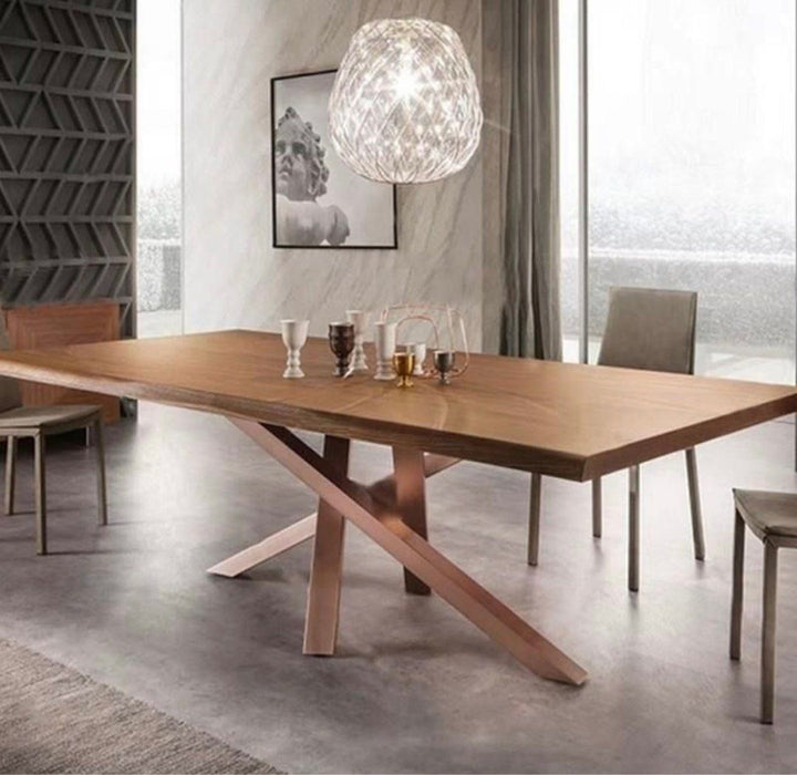 DEPAULA Solid Wood Dining Table