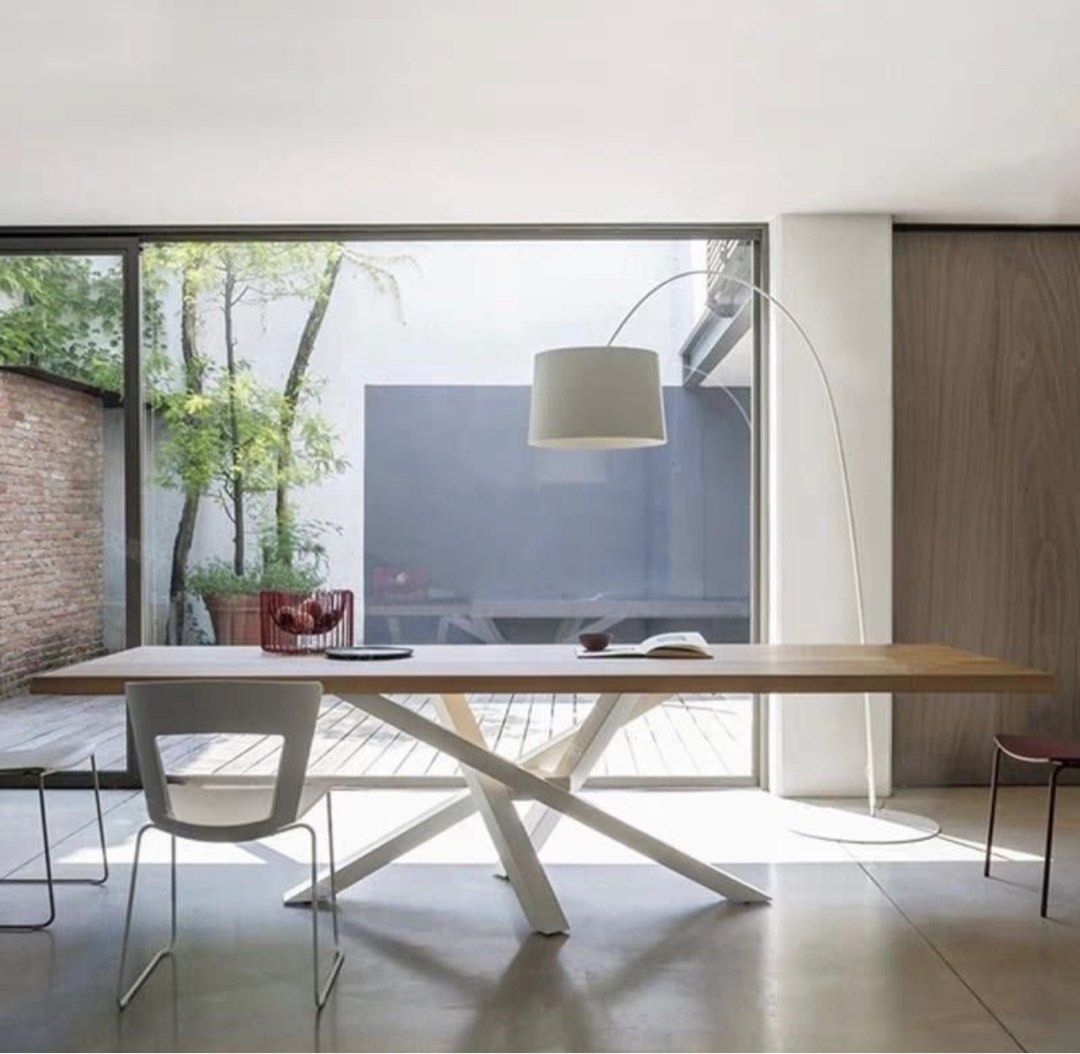 DEPAULA Solid Wood Dining Table