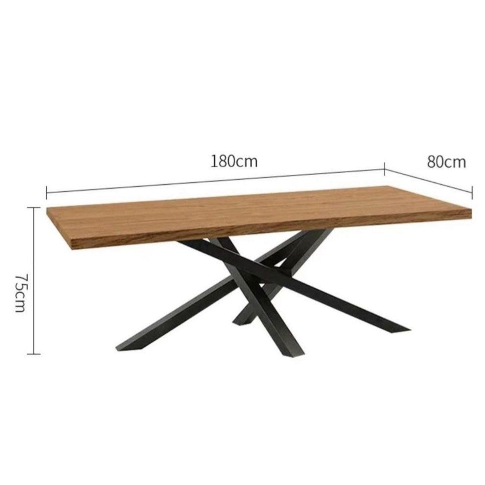 DEPAULA Solid Wood Dining Table