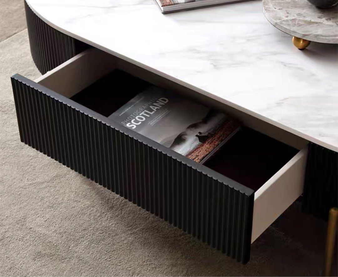 CURRAN Modern Sintered Stone Coffee Table