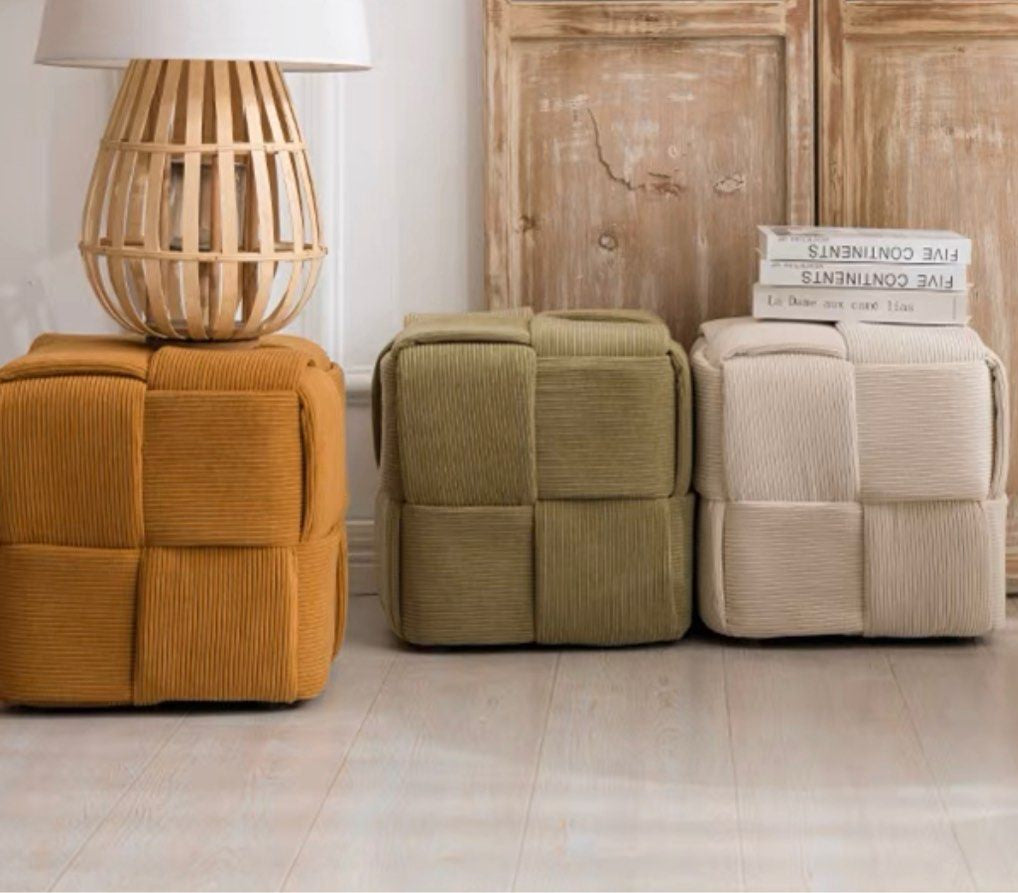 DEVLIN Minimalist Pouf/Bench