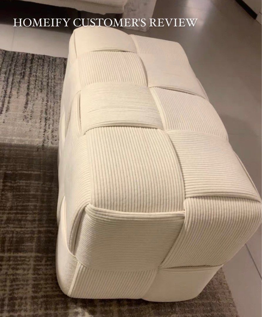 DEVLIN Minimalist Pouf/Bench