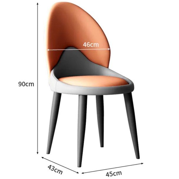 TERRA Modern Leather Dining Chair
