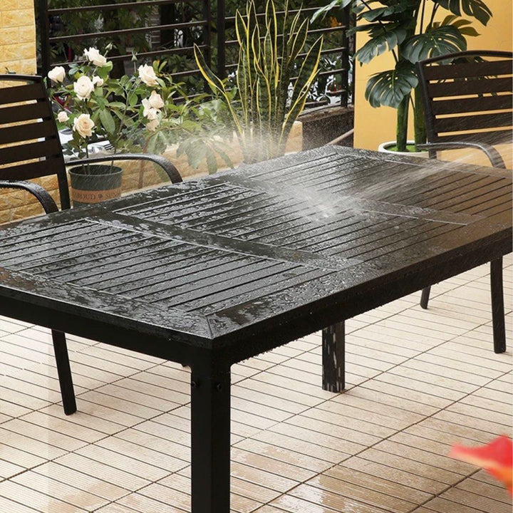 DEMIER Modern Outdoor Dining Table & Chairs