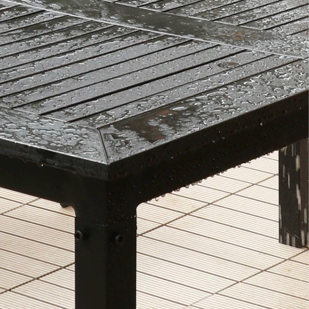 DEMIER Modern Outdoor Dining Table & Chairs