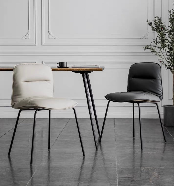 SADOW Modern Leather Dining Chair