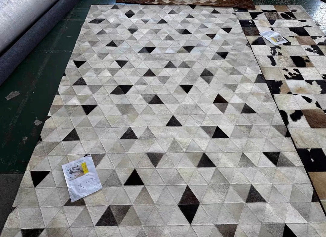 2 x 80 x 180 cowhide rugs