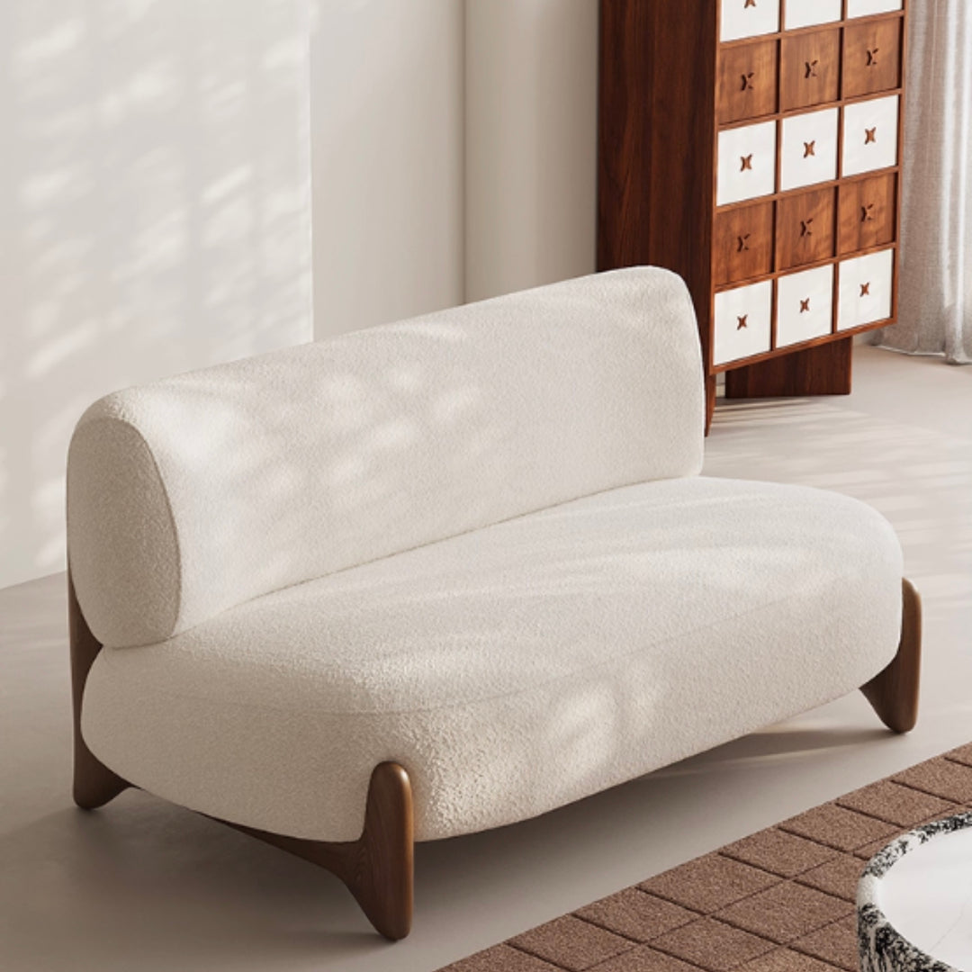 MORANDI Japandi Boucle Fabric Sofa