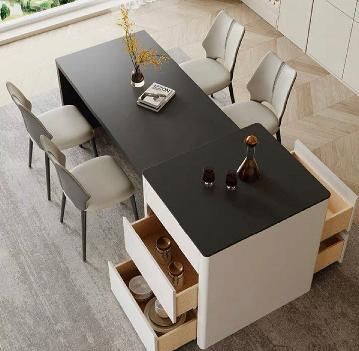 KIRKLAND Modern Island Dining Table