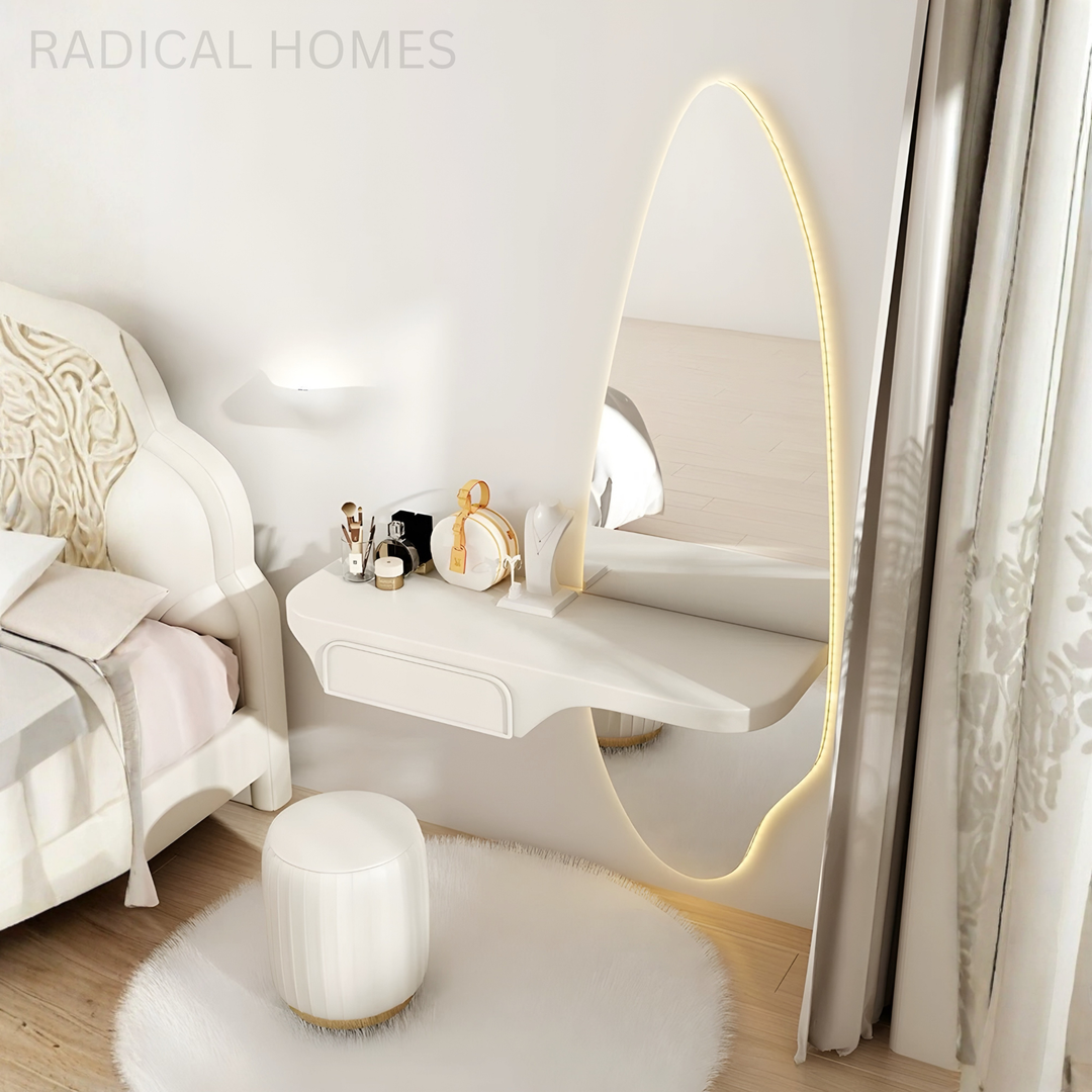 SERENZA Modern Floating Vanity Table - Radical Homes Singapore