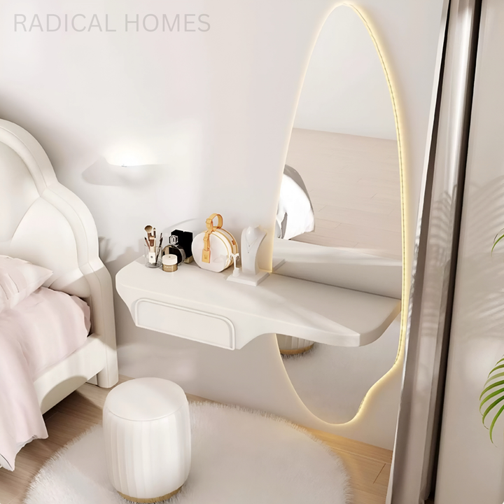 SERENZA Modern Floating Vanity Table - Radical Homes Singapore
