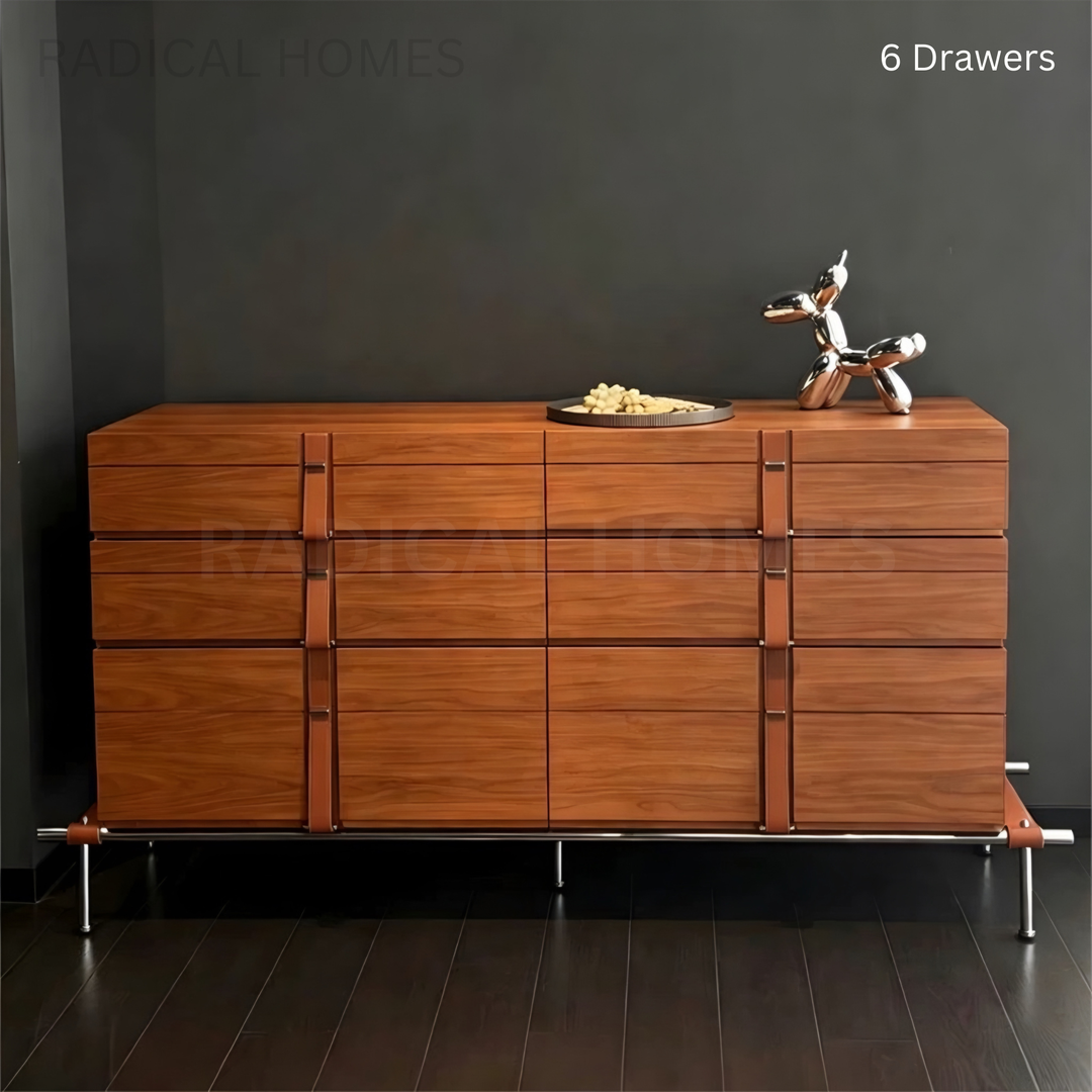 PALERMO Modern Solid Wood Chest Of Drawers