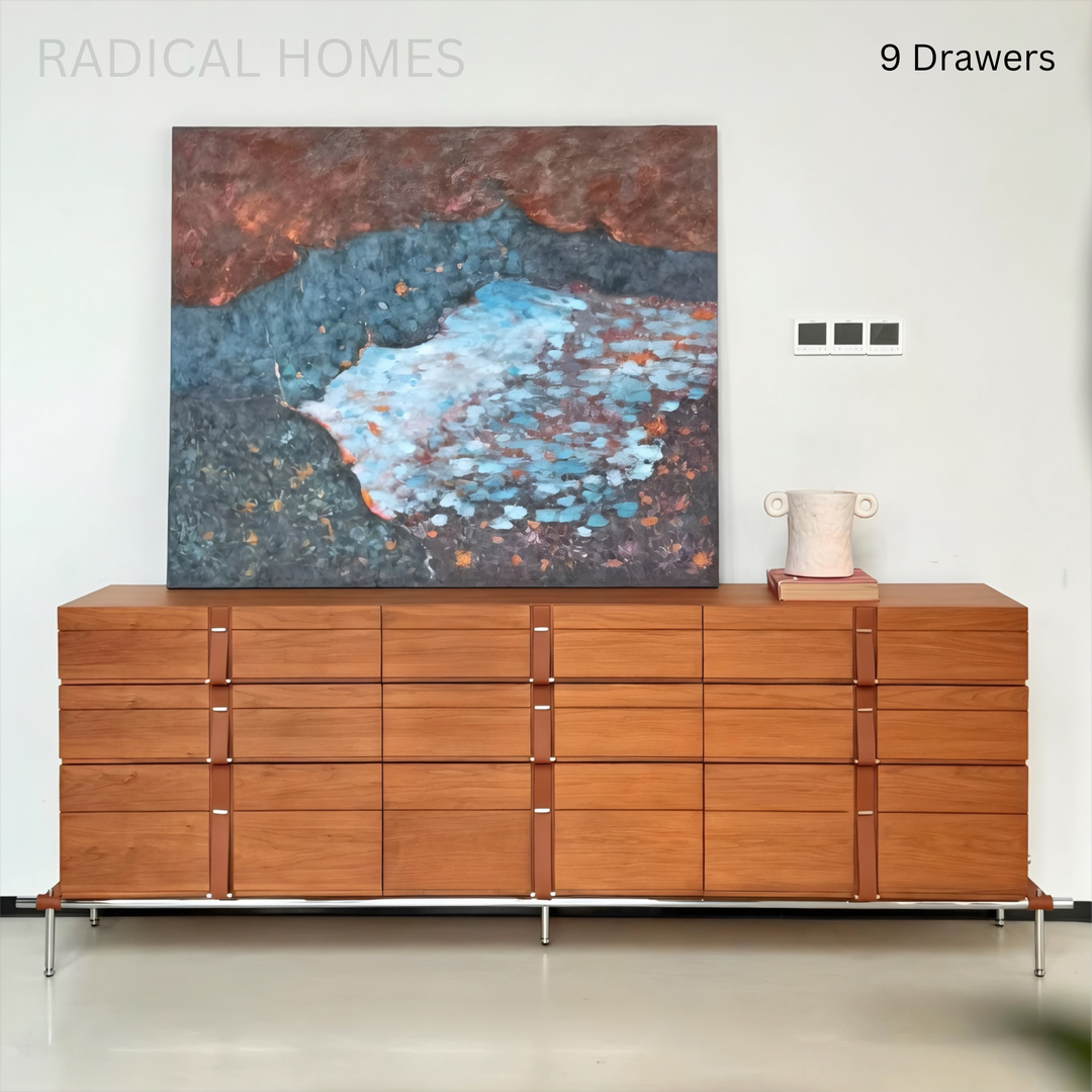 PALERMO Modern Solid Wood Chest Of Drawers