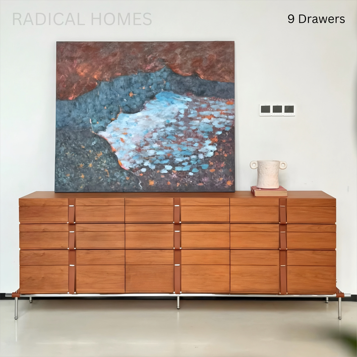 PALERMO Modern Solid Wood Chest Of Drawers